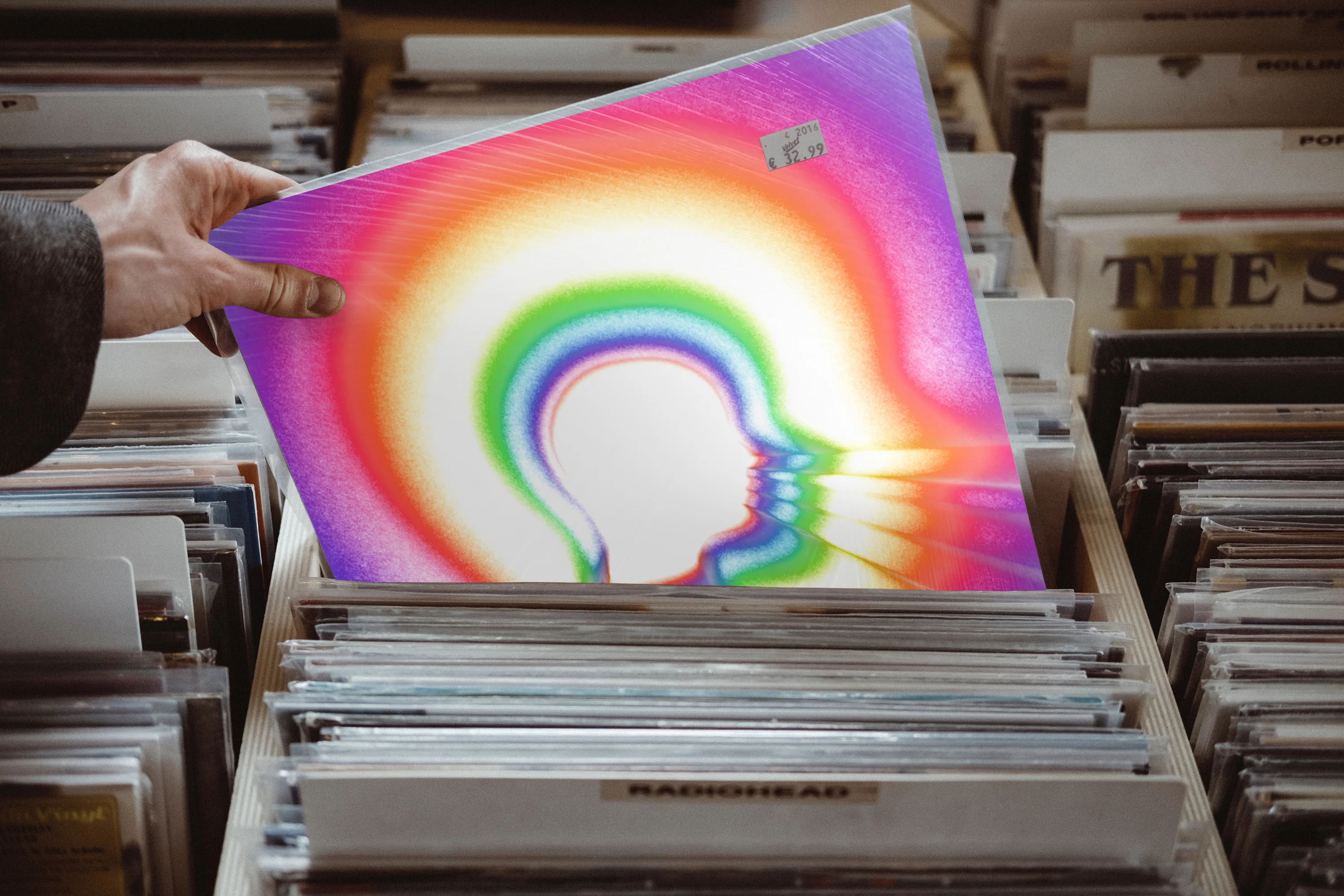 Album art visual example